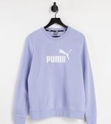 Puma - Essentials - Blå sweatshirt med logo