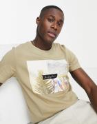 Jack & Jones - Lysegul T-shirt med fotoprint