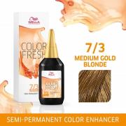 Wella Color Fresh Medium Gold Blonde 7/3 75 ml