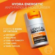 L'Oréal Men Expert Hydra Energetic Daily Anti-Fatigue Moisturising Lotion (50 ml)