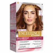 L'Oreal Paris Excellence Crème Permanent Hair Colour (Various Colours) - 7.7 Honey Brown