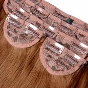 LullaBellz Super Thick 22  5 Piece Straight Clip In Extensions (Various Shades) - Mixed Auburn