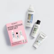 Redken Bond Repair Hair Set for Healthy Looking Hair, Pre-treatment 150ml, Shampoo 75ml, Conditioner 50ml