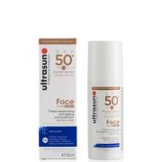 Ultrasun SPF50 + Tinted Face Sun Cream (Various Shades) - Honey