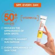 Garnier Vitamin C Brightening SPF50 Mist & Glow Fluid Sun Protection Bundle
