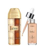 L'Oréal Paris Age Perfect Serum Le Duo 30ml & True Match Tinted Serum 30ml Bundle (Various Shades) - 2-3 Light