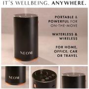 Neom Wellbeing London Pod Mini+ Waterless Essential Oil Diffuser Black