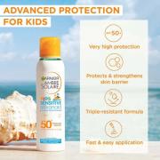 Garnier Ambre Solaire Kids' SPF 50+ Sensitive Advanced Anti-Sand Mist 150ml