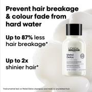 L'Oréal Professionnel Metal Detox Shampoo Travel Size Anti-breakage & Colour Fade Protection 100ml