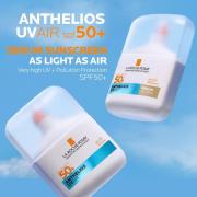 La Roche Posay Anthelios UVAIR Serum Sunscreen SPF50+ Medium with Hyaluronic Acid, Niacinamide & Vitamin E, For all skin types, 50ml