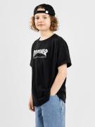 Thrasher Skate Mag Kids T-shirt sort