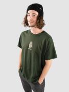 Monet Skateboards Cumbs T-shirt grøn