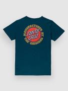 Santa Cruz Speed Mfg Dot T-shirt blå