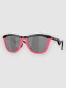 Oakley Frogskins Hybrid Matte Black/Neon Pink Solbriller sort