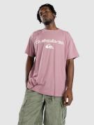 Quiksilver Vintage Omni And Logo T-shirt pink