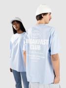 Another Cotton Lab Breakfast Club T-shirt blå