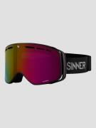 Sinner Olympia Matte Black Briller sort