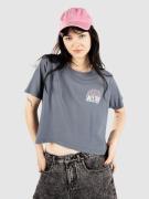 Salty Crew In The Rays Crop T-shirt blå