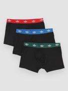 Adidas Underwear Trunk 3 Pack Boksershorts sort