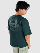 Santa Cruz Mono Ring Rose Dot T-shirt mønster