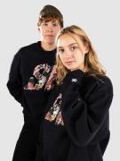 Nike Sb Flc Po Crw Bb Ssnl Gfx Sweater sort