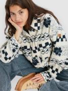 Roxy Morning Crush Shacket Sherpa Jakke hvid