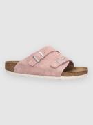 Birkenstock Zürich Suede Leather Sandaler pink
