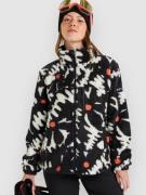 Roxy Alabama Full Zip Printed Fleecejakke sort