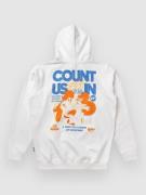 The Dudes Count Us In Hættetrøje hvid