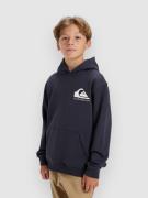 Quiksilver Omni Logo Kids Hættetrøje grå