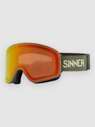 Sinner Snowghost Matte Moss Green Briller grøn