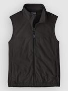 Patagonia Textured Fleece Vest sort