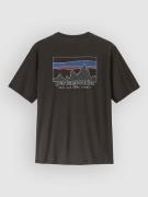 Patagonia Cap Cool Daily - '73 Skyline T-shirt sort