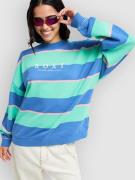 Roxy Strictly Stripes Oversized Sweater blå