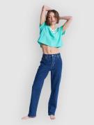 Roxy Moonrise Long Mid Ocean Blue Jeans blå