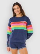 Rip Curl Surf Revival Relaxed Crew Sweater blå