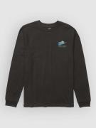 Salty Crew Mahi Surface Langærmet t-shirt sort