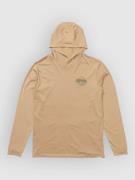 Salty Crew Jimmy Hooded Sunshirt Longsleeve Lycra brun