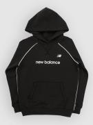 New Balance Linear Team Graphic Ft Kids Hættetrøje sort
