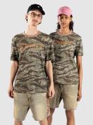 Deus Ex Machina Joyride Ringer T-shirt camouflage