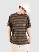 Rhythm Vintage Stripe T-shirt grøn