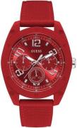 Guess Herreur W1256G4 Rød/Gummi Ø46 mm