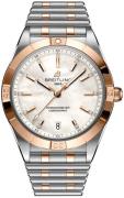 Breitling Dameur U10380101A2U1 Chronomat Automatic 36 Hvid/18 karat