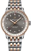 Breitling Herreur U173271A1B1U1 Navitimer Automatic 36 Grå/Stål