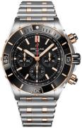 Breitling Herreur UB0136251B1U1 Super Chronomat B01 44 Sort/18 karat