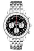 Breitling Herreur AB0121211B1A1 Navitimer 01 Sort/Stål Ø43 mm