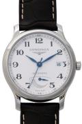 Longines Herreur L2.708.4.78.3 Master Sølvfarvet/Læder Ø38.5 mm