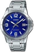 Casio Herreur MTP-V004D-2BUDF Classic Blå/Stål Ø41.5 mm