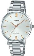 Casio Dameur LTP-VT01D-7BUDF Classic Sølvfarvet/Stål Ø34 mm