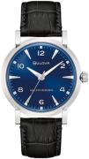 Bulova Herreur 96A242 American Clipper Blå/Læder Ø39 mm